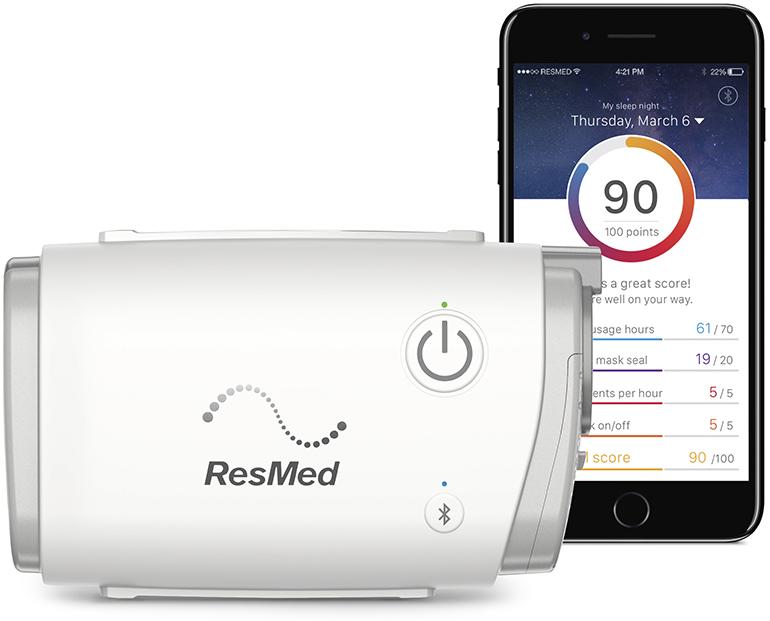 Автоматический CPAP аппарат ResMed AirMini Auto