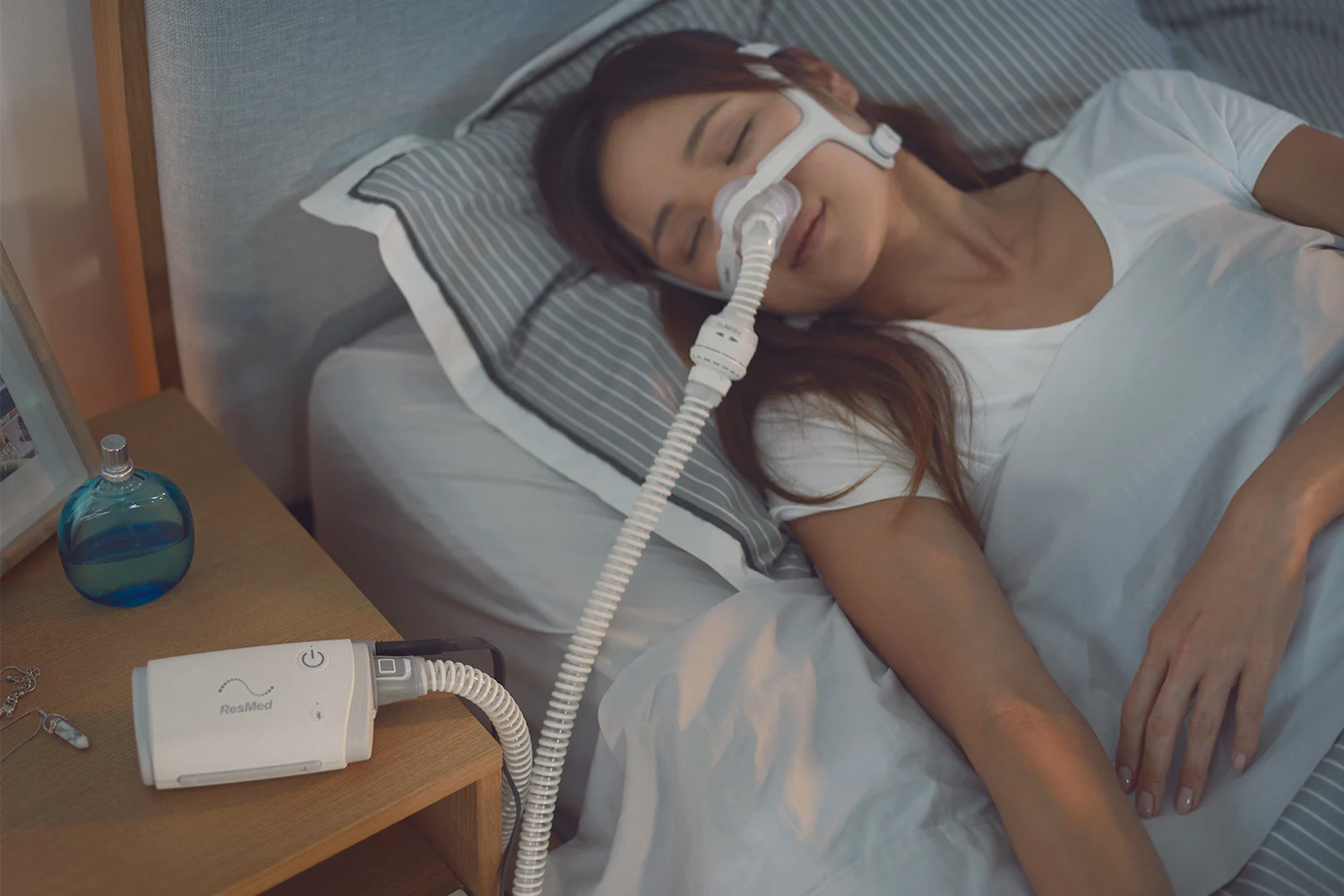Автоматический CPAP аппарат ResMed AirMini Auto